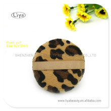 Горячие леопарда печати фонд слоеного различной формы